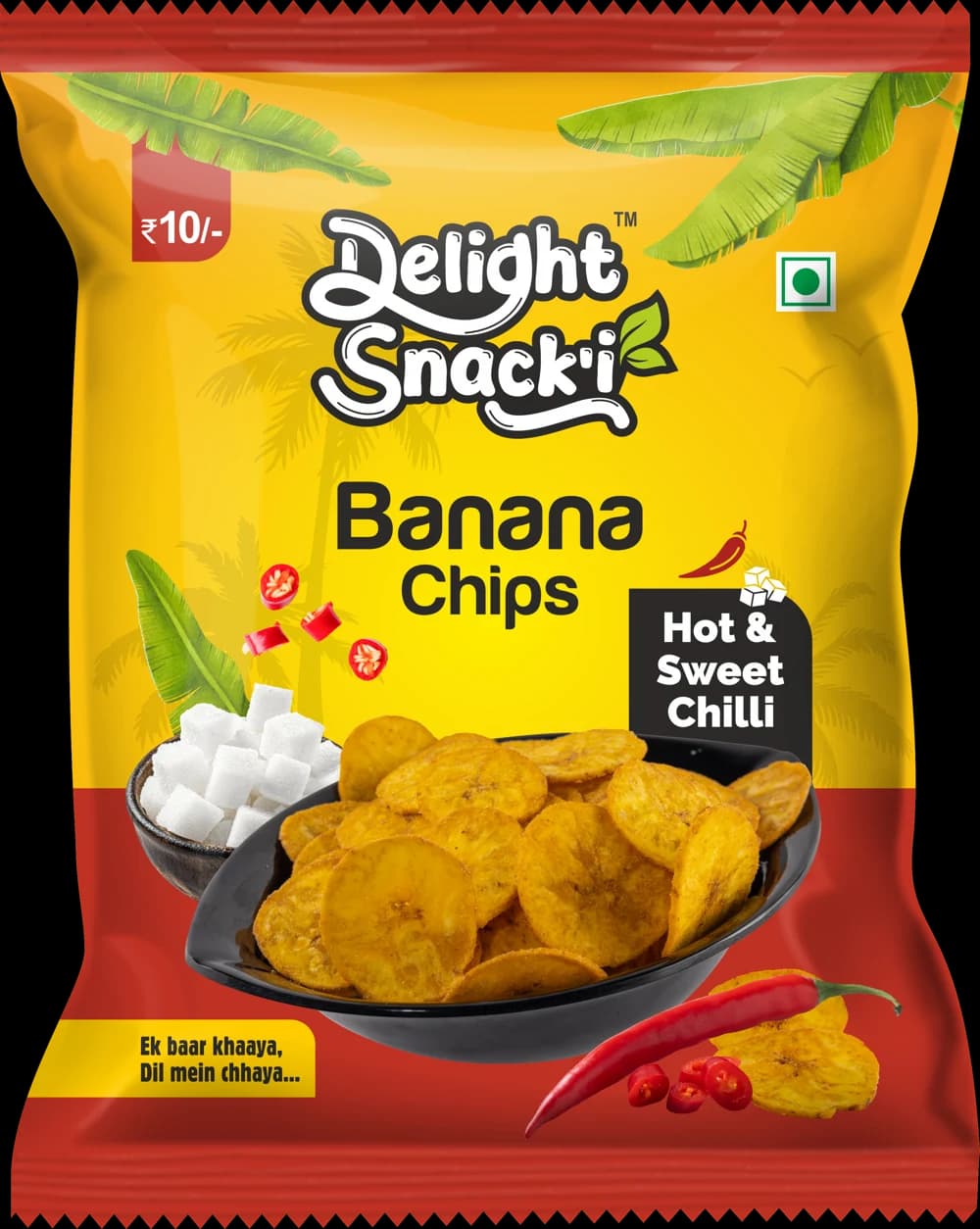 Hot & Sweet banana chips